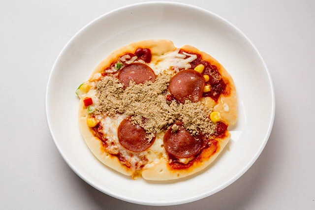 第6位　ピザ　まるで和風アンチョビ。トマトとも合う