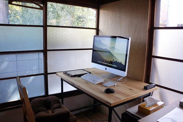 フリーになって初めての仕事場