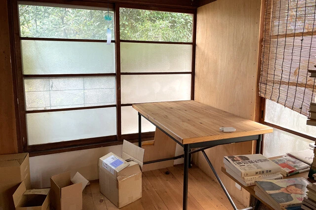 3年間お世話になったデスク