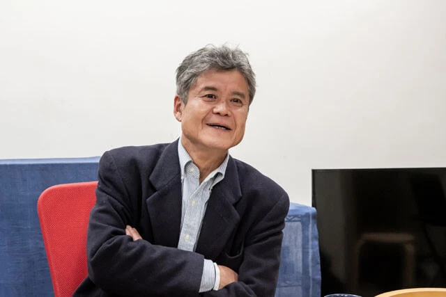 『ゆきゆきて、神軍』の助監督時代を楽しそうに話す大宮浩一監督