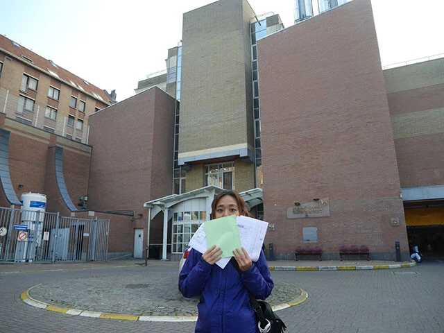 治験ではないけど私はベルギーで病院にお世話になりましたの図