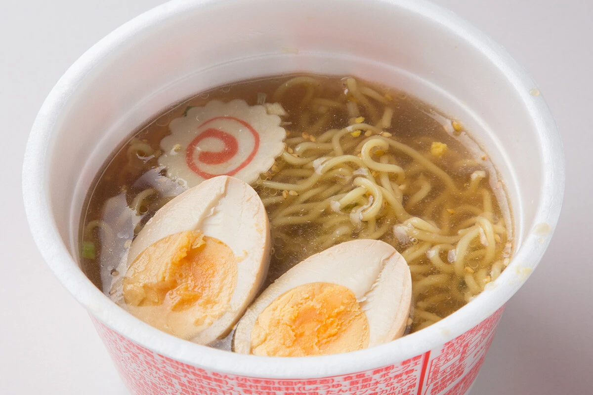 卵価格の値上げの影響を受けて、カップ麺トッピングの雄“味玉”も品薄となっている