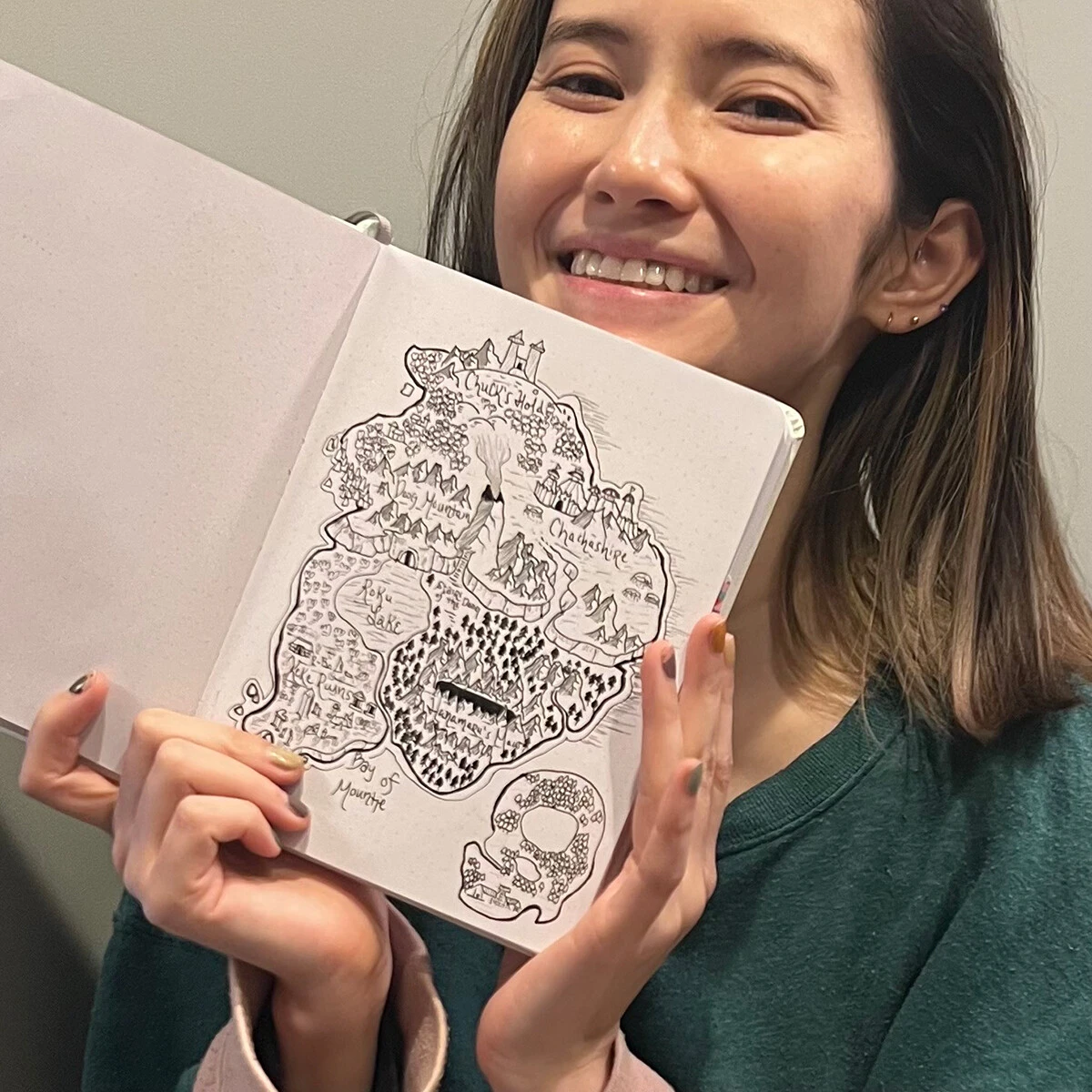 実際にプレイするのは時々だけど、D&D用の地図はよく描いています