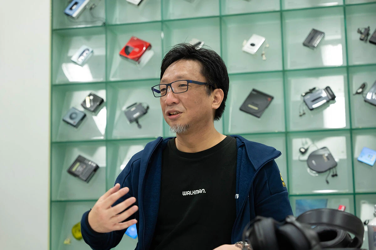ウォークマン愛を語る佐藤氏
