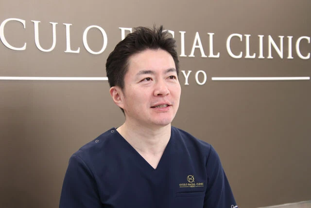 「長年悩んでいた肩こりなどが、眼瞼下垂を治したことで解決した患者も多い」と話す鹿嶋院長