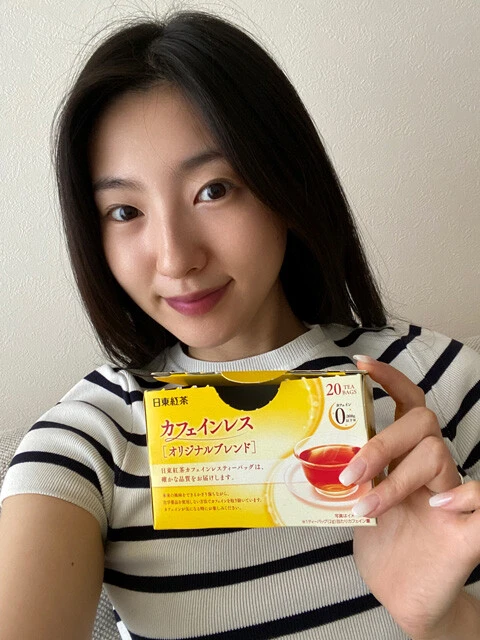 私もカフェインレスティー飲んでます♡