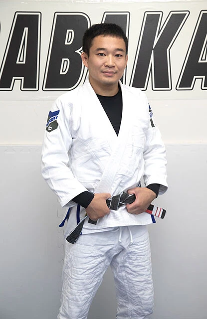 指導＆疑問に答えてくれた柔術黒帯・横山拓也先生