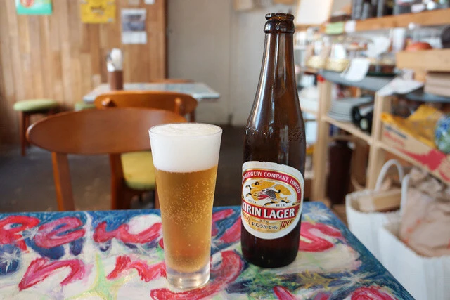 「キリンラガービール 小瓶」(550円)