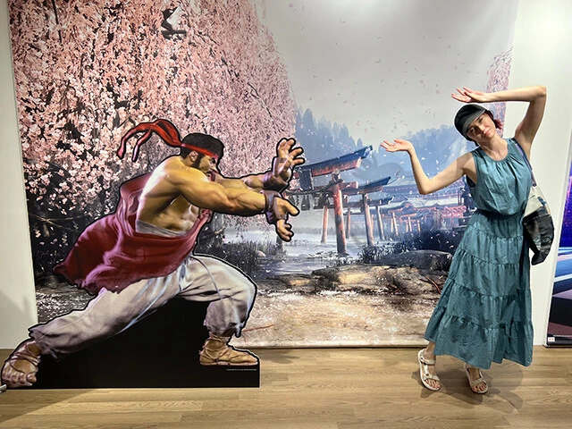 波動拳で吹っ飛ばされる市川 by おい