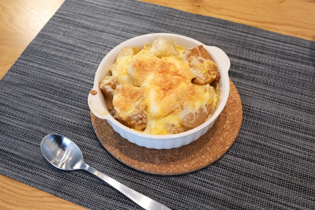 （５）完成！「おでんチーズドリア」