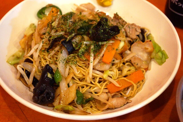 「しょうゆ焼麺」