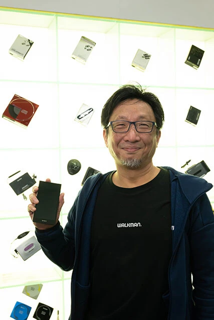 ウォークマン音質設計担当の佐藤浩朗氏
