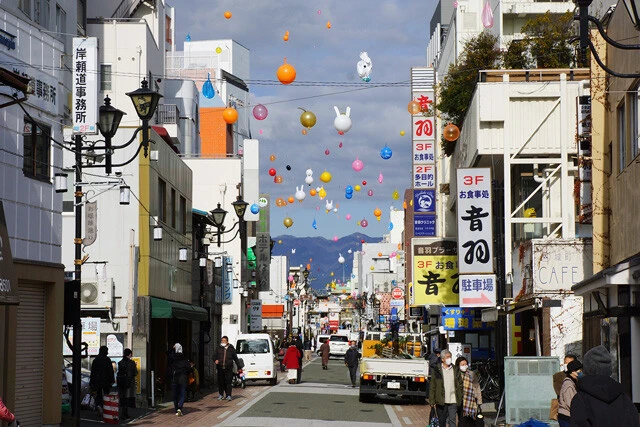 小田原の街並みはメルヘンチックだった