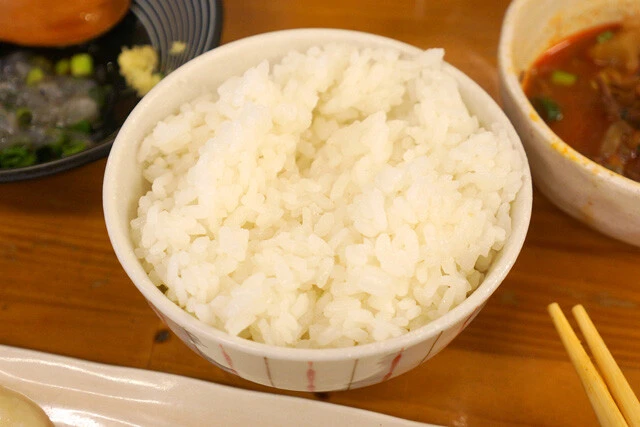 「ごはん 単品」（200円）