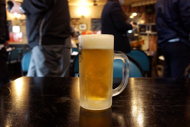 「生ビール」（500円