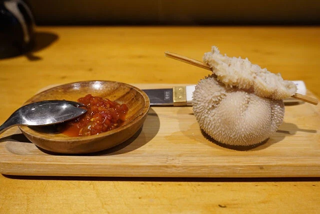 「ラムの胃袋で包んだ肉団子」