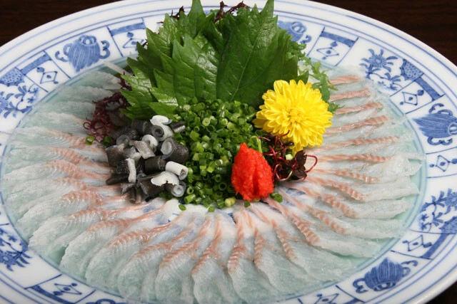 浜松のうなぎの刺し身（静岡県）