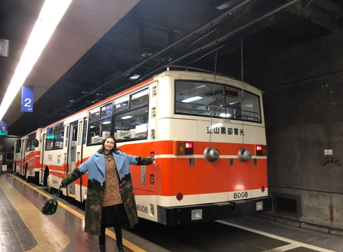 引退が発表された、日本唯一のトロリーバスと