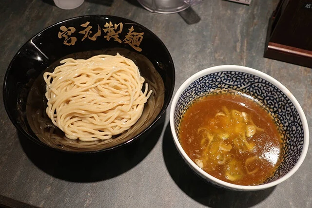 宮元製麺の「素つけ麺」