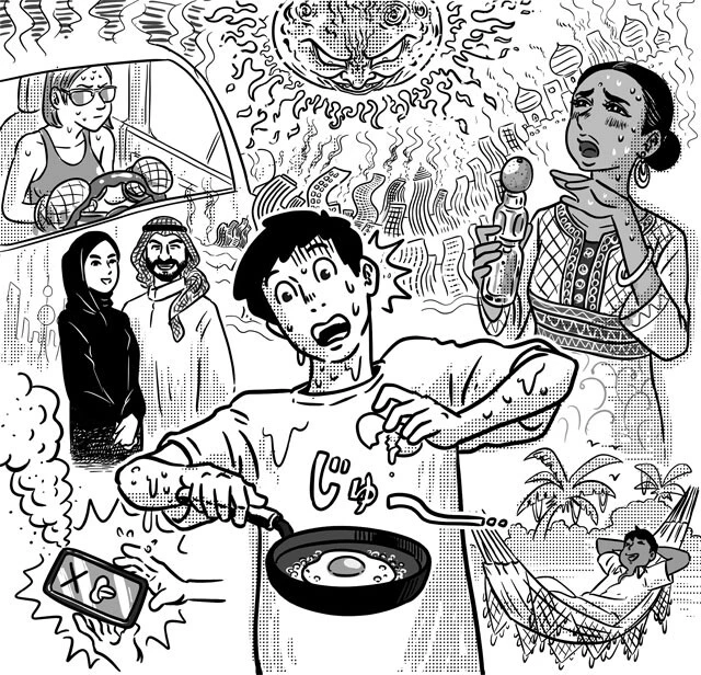 暑い昼間の生活はもう諦めた!?　サウジアラビアの"戦略的逆転生活"　