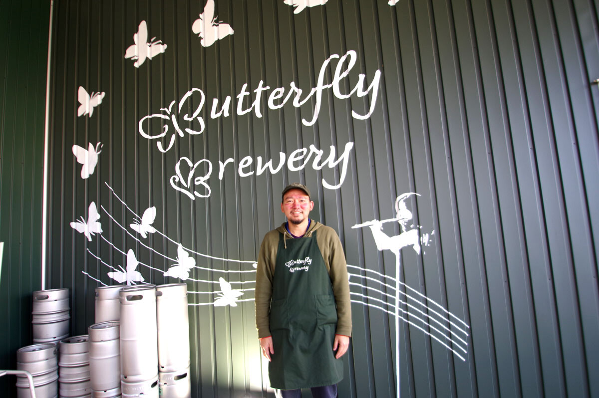 バタフライブルワリーを営む入谷公博さん