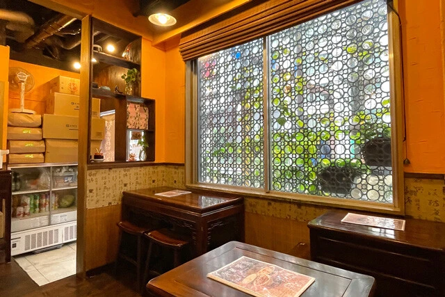 手入れの行き届いた店内