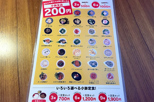 ここからなにを選ぶか？