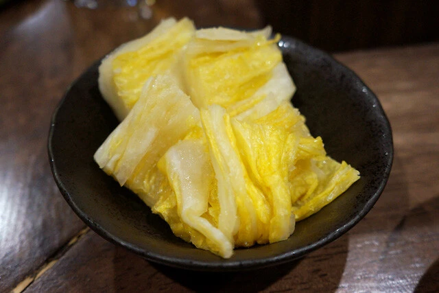 「白菜おしんこ」