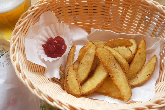 ポテトもSでしっかり量がある 