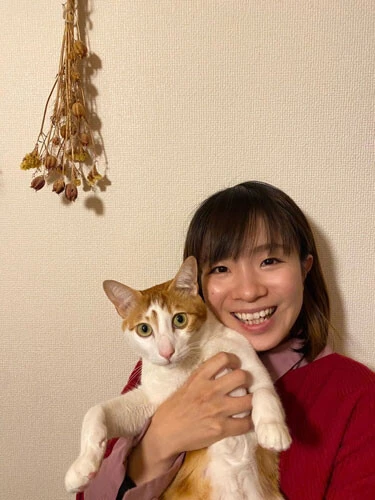 大学院時代からネコの心理学を研究する高木さん