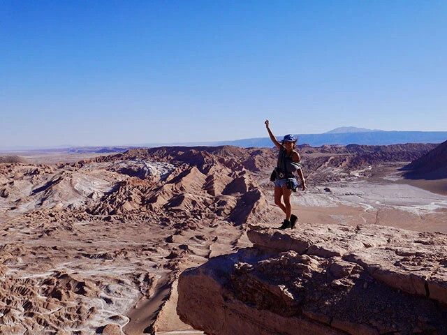 最軽量のミラーレスカメラを常に首にぶら下げていました（チリ・アタカマ）