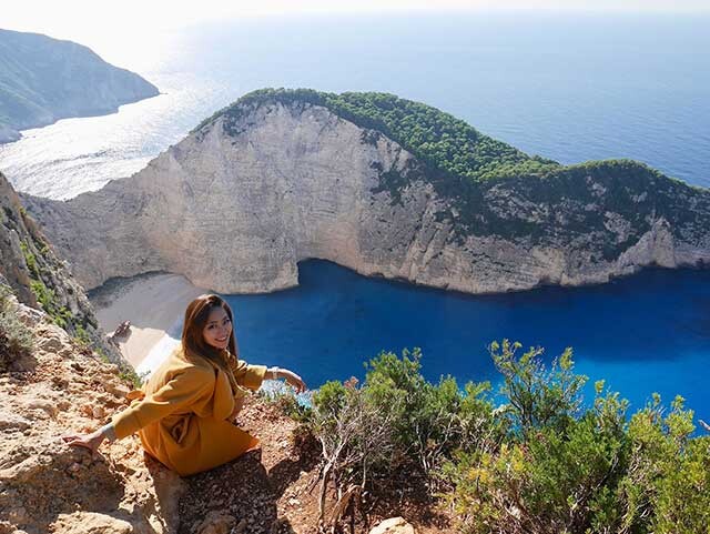 ギリシャのザキントス島