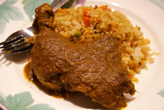 鶏肉がひたすらでかい！