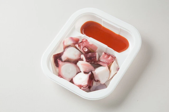 たことピリ辛味の相性は言わずもがな