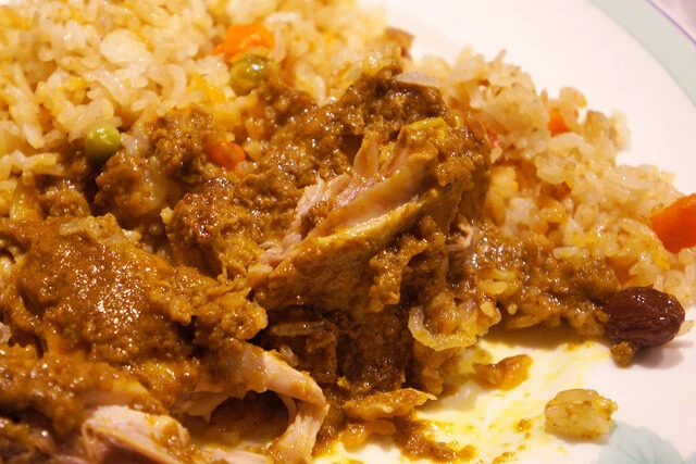 一瞬で原型がなくなる鶏肉