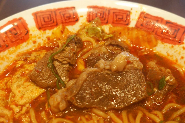 ステーキのような牛肉