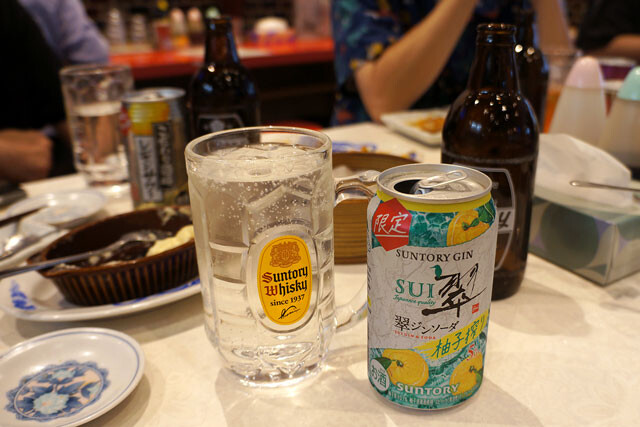 酒は他のどのテーブルよりも飲んでたけど