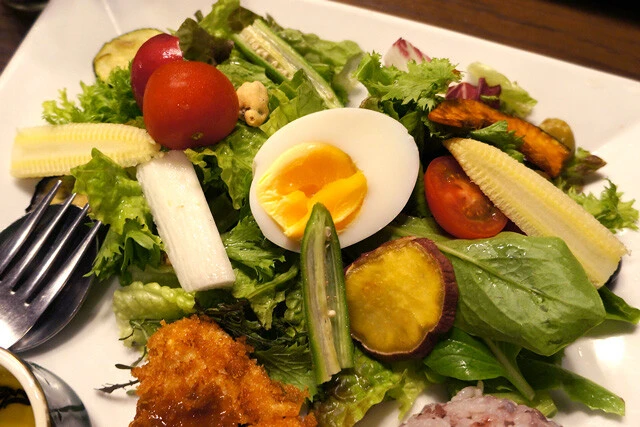 盛りつけも素敵です