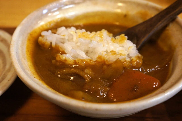 あ、カレーもうま!