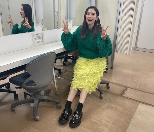 レミングの髪っぽい緑色の衣装