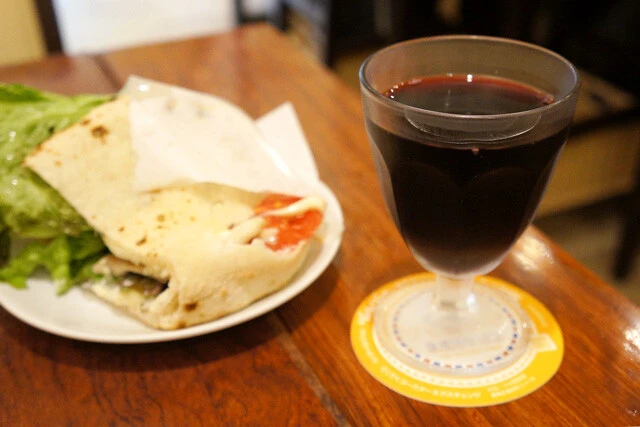 昼ビールからの昼ワイン