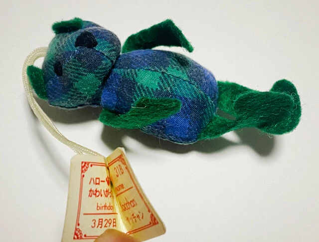 筆者の誕生日である3月29日のテディ。名前はヤッチャン