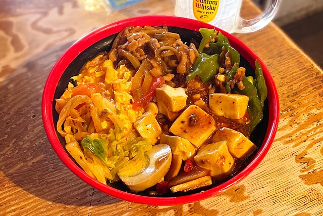 全種盛り刀削麺