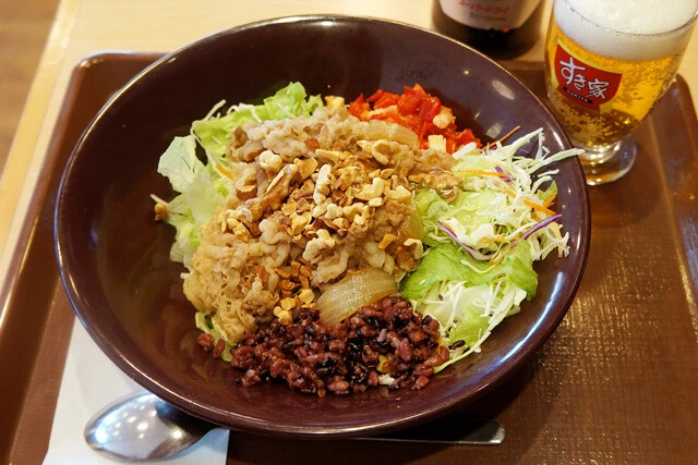 「牛・お食事サラダ」