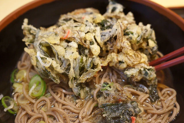 軽やかな天ぷら