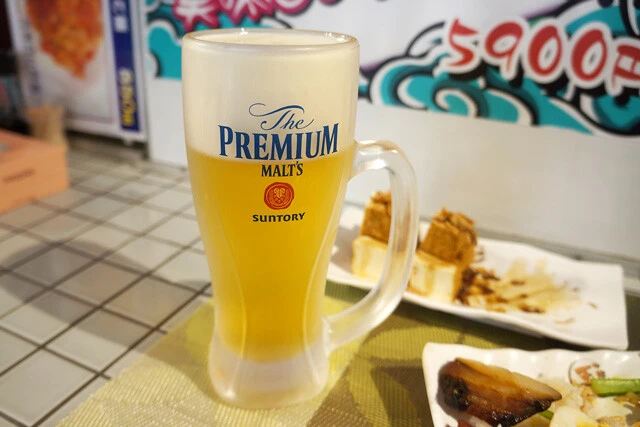 もちろんビールをおかわり