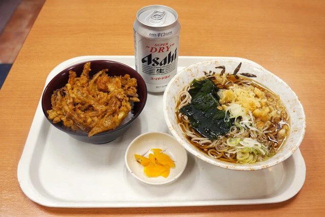 「ミニかき揚げ天丼セット」
