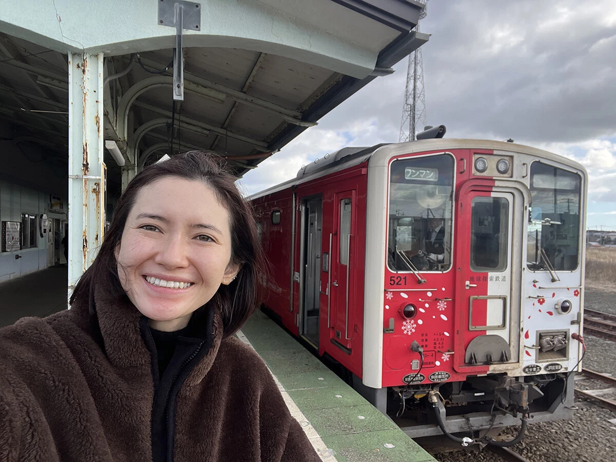 日本最東端の旅！　市川紗椰が花咲線で見つけた"果て感"の正体とは