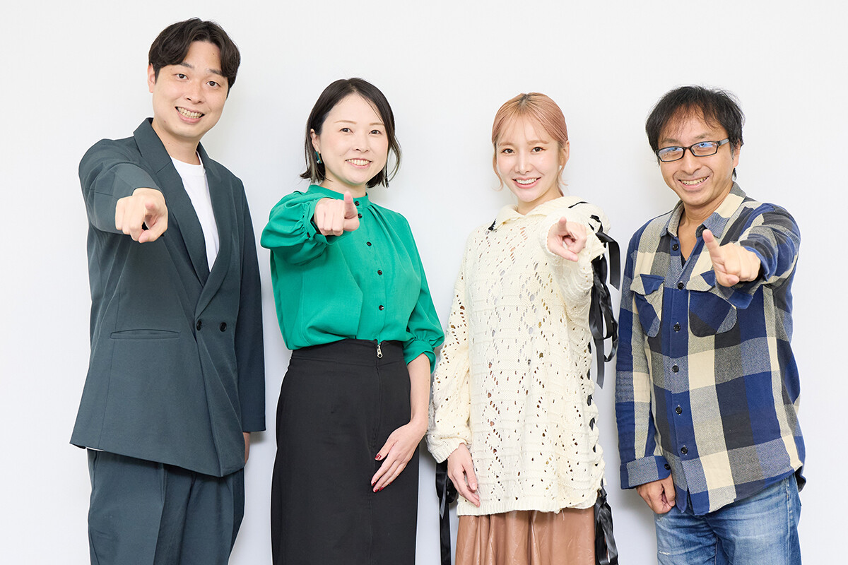 （左から）ストレッチーズ・福島敏貴（酒好き芸人）、木村咲貴（酒ジャーナリスト）、双松桃子（料理研究家）、はんつ遠藤（フードジャーナリスト）