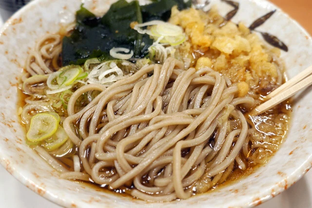 たっぷりの麺
